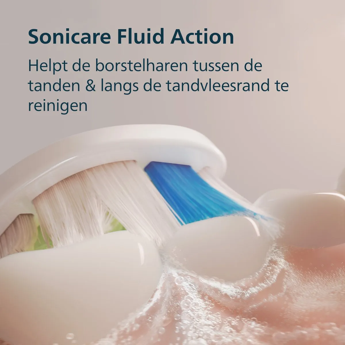 Philips Sonicare 5500 HX7119/01 Elektrische Tandenborstel - Wit & Blauw - 2 Stuks
