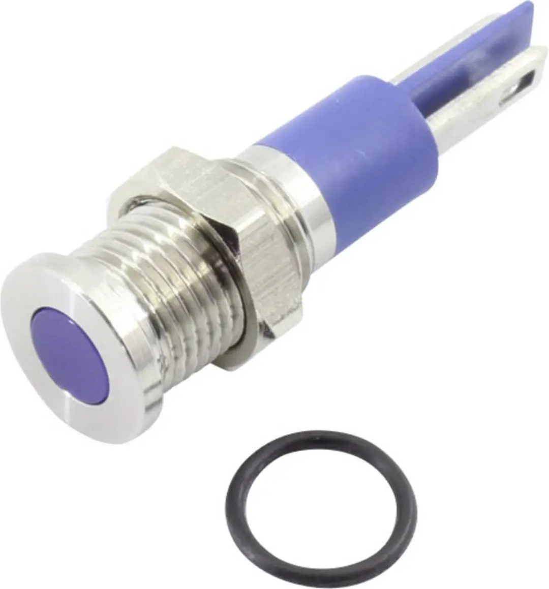 Tru Components 1605967 LED-signaallamp Blauw 12V