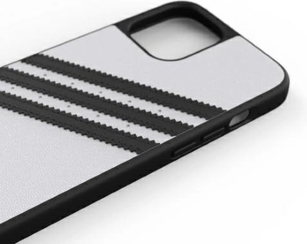 Adidas Moulded Case PU iPhone 12 Pro Max - Wit