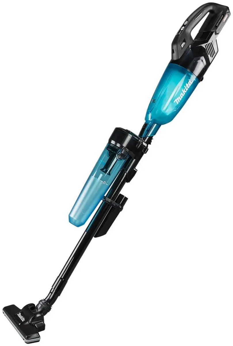 Makita CL001GZ21 Accu Steelstofzuiger XGT 40V Max - Zwart Blauw - afbeelding 2 van 2