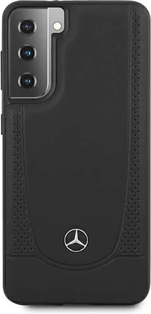 Mercedes-Benz Backcase Hoesje Samsung Galaxy S21 - Effen Zwart