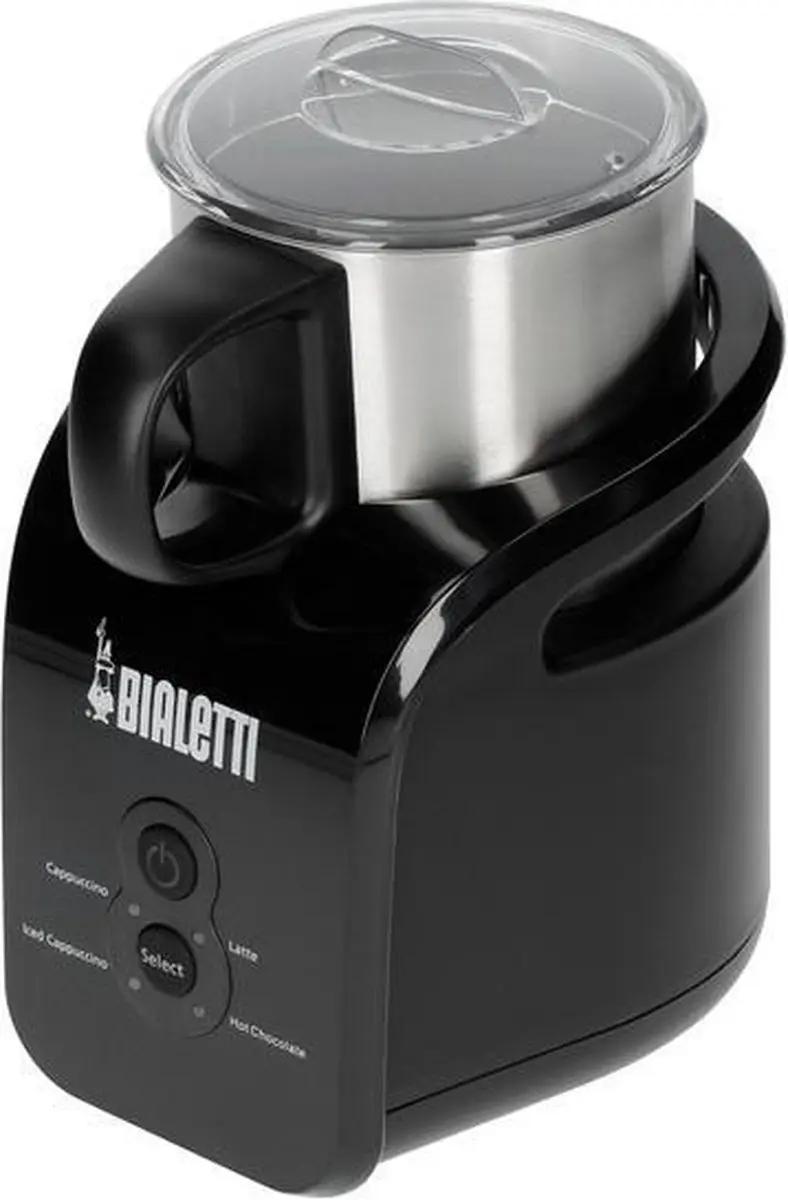 Bialetti Melkopschuimer 0004436/NP - 300ml - Zwart - afbeelding 2 van 6