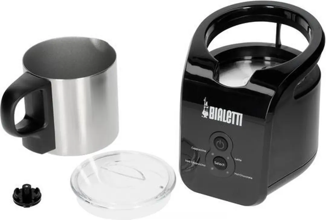 Bialetti Melkopschuimer 0004436/NP - 300ml - Zwart - afbeelding 3 van 6