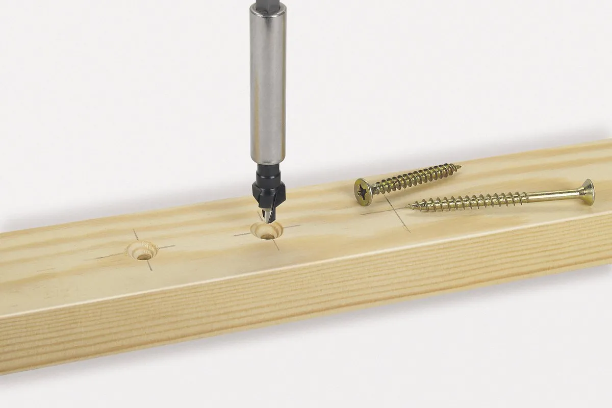 Wolfcraft Verzinkboor Ø10mm - Zeskantschacht 2547000