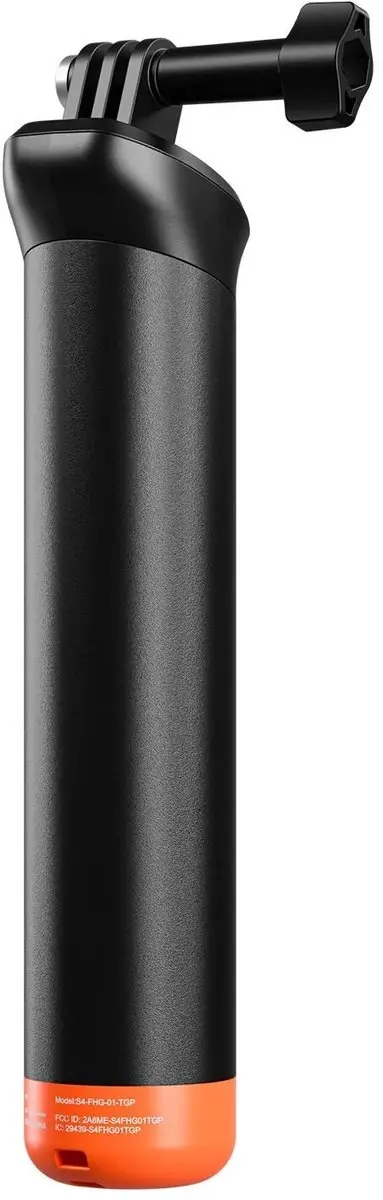 Telesin Floating Handgrip T-S4-FHG-09 - Zwart/ Oranje - afbeelding 3 van 4