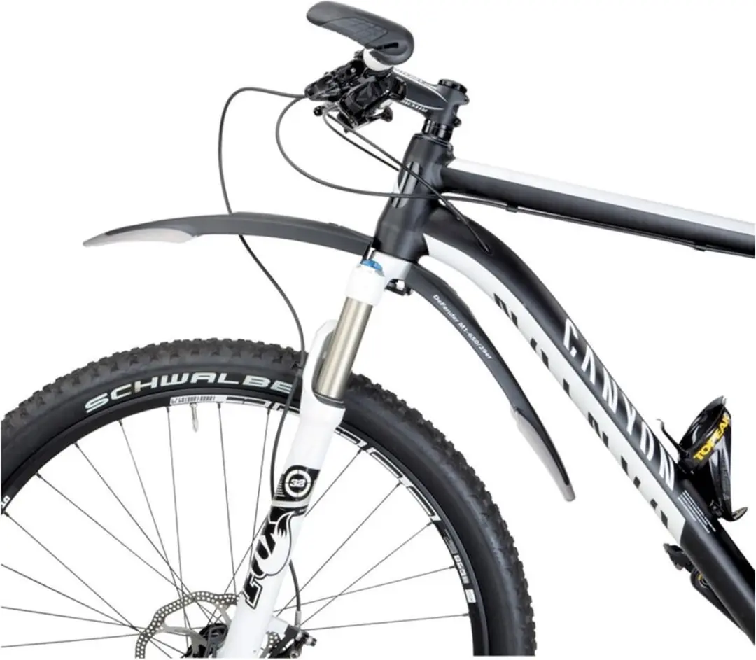 Topeak Defender M1 & M2 Spatbordenset 26" - Zwart - afbeelding 2 van 6