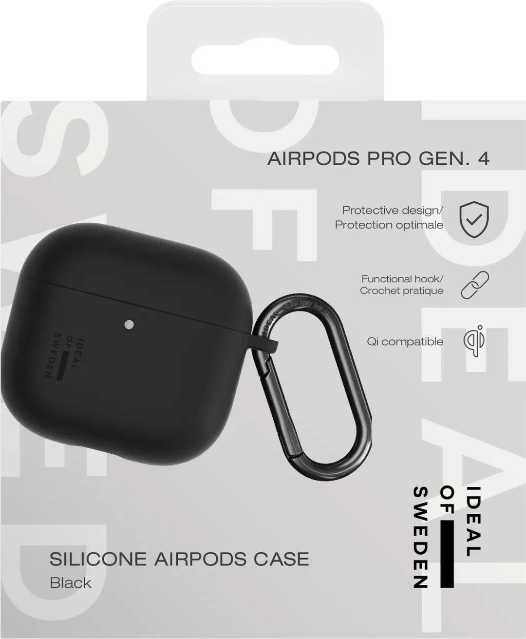 iDeal of Sweden Silicone Case AirPods 5/4 - Zwart - afbeelding 3 van 4