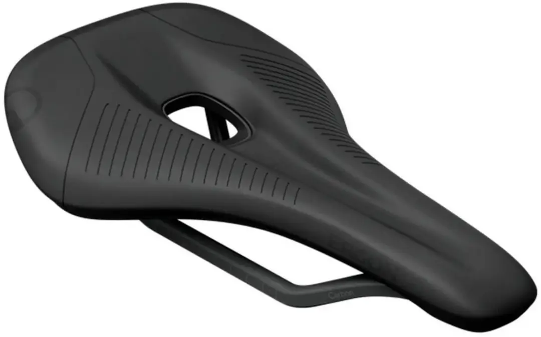 Ergon SRS Pro Carbon Zadel - Heren S/M - Zwart - afbeelding 2 van 5