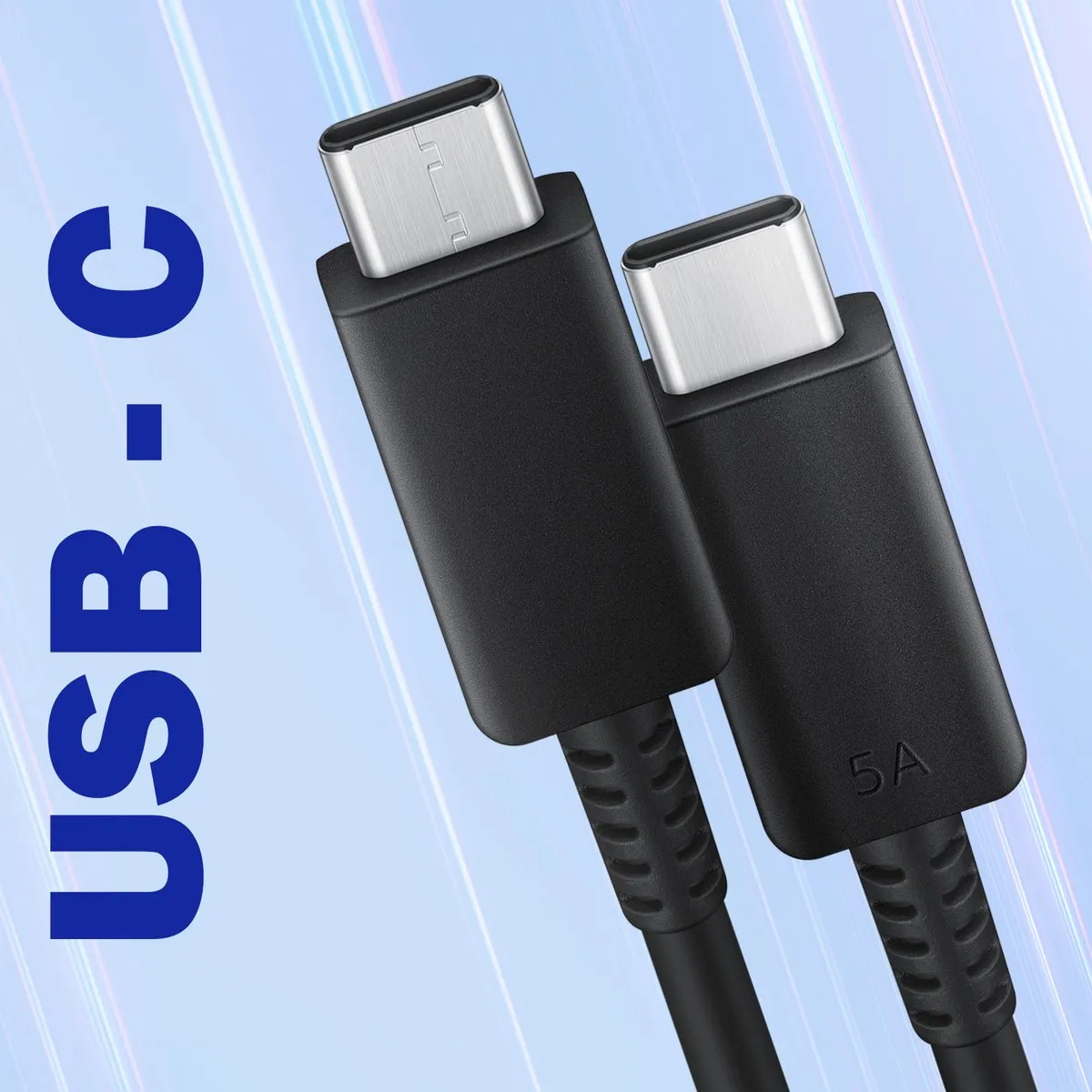 Samsung Power Adapter Duo EP-T5020XBEGEU 50W - USB-C - 1.8m - Zwart