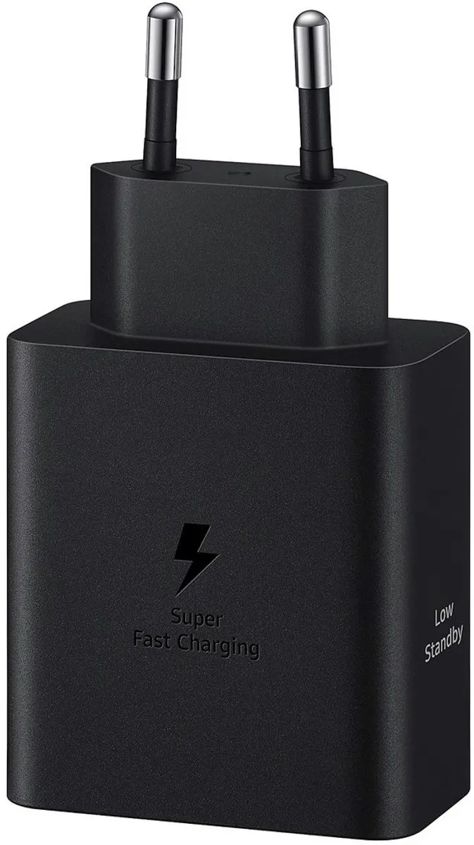 Samsung Power Adapter Duo EP-T5020XBEGEU 50W - USB-C - 1.8m - Zwart