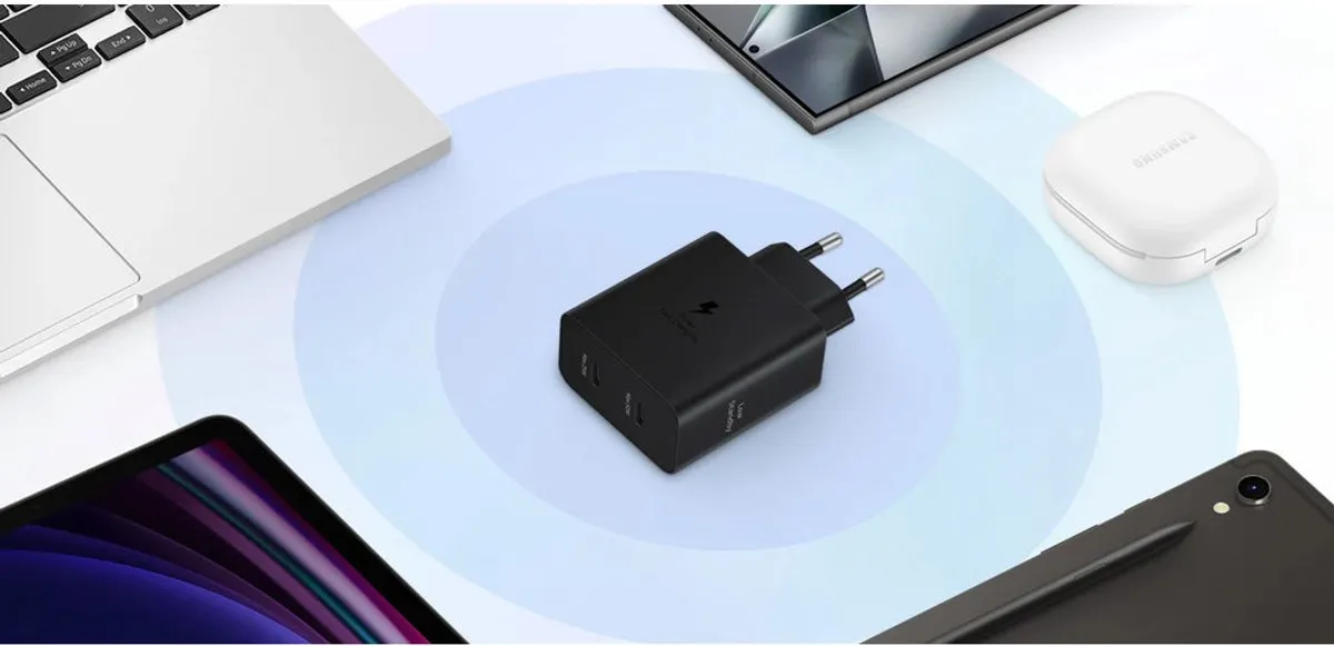 Samsung Power Adapter Duo EP-T5020XBEGEU - 50 W - 1,8 m - Zwart - afbeelding 6 van 6