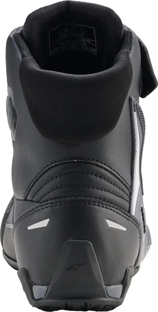 Alpinestars Faster-4 Drystar Schoenen - Zwart/Grijs/Wit - afbeelding 4 van 6