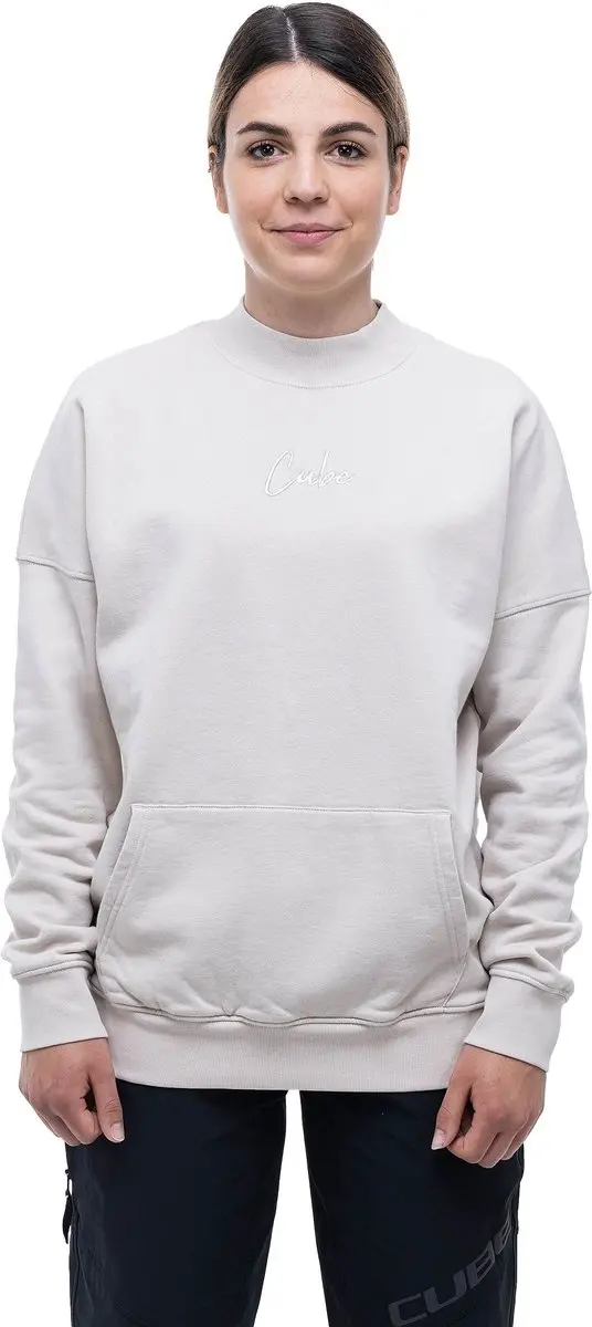 CUBE ORGANIC WS SWEATER SAND XS (34)