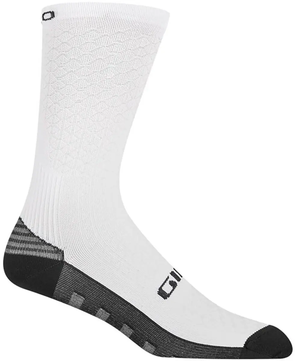 Giro HRC+ Grip Sokken Wit/Zwart 43-45