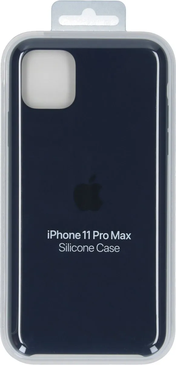 Apple Siliconen Hoesje iPhone 11 Pro Max MWYW2ZM/A - Donkerblauw