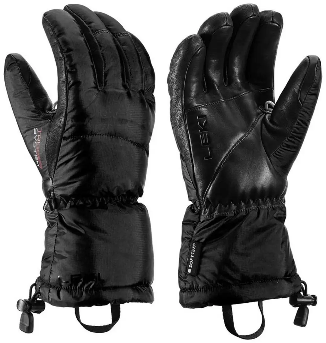 LEKI Glace 3D Handschoenen Dames - Maat 8,5 - afbeelding 6 van 6