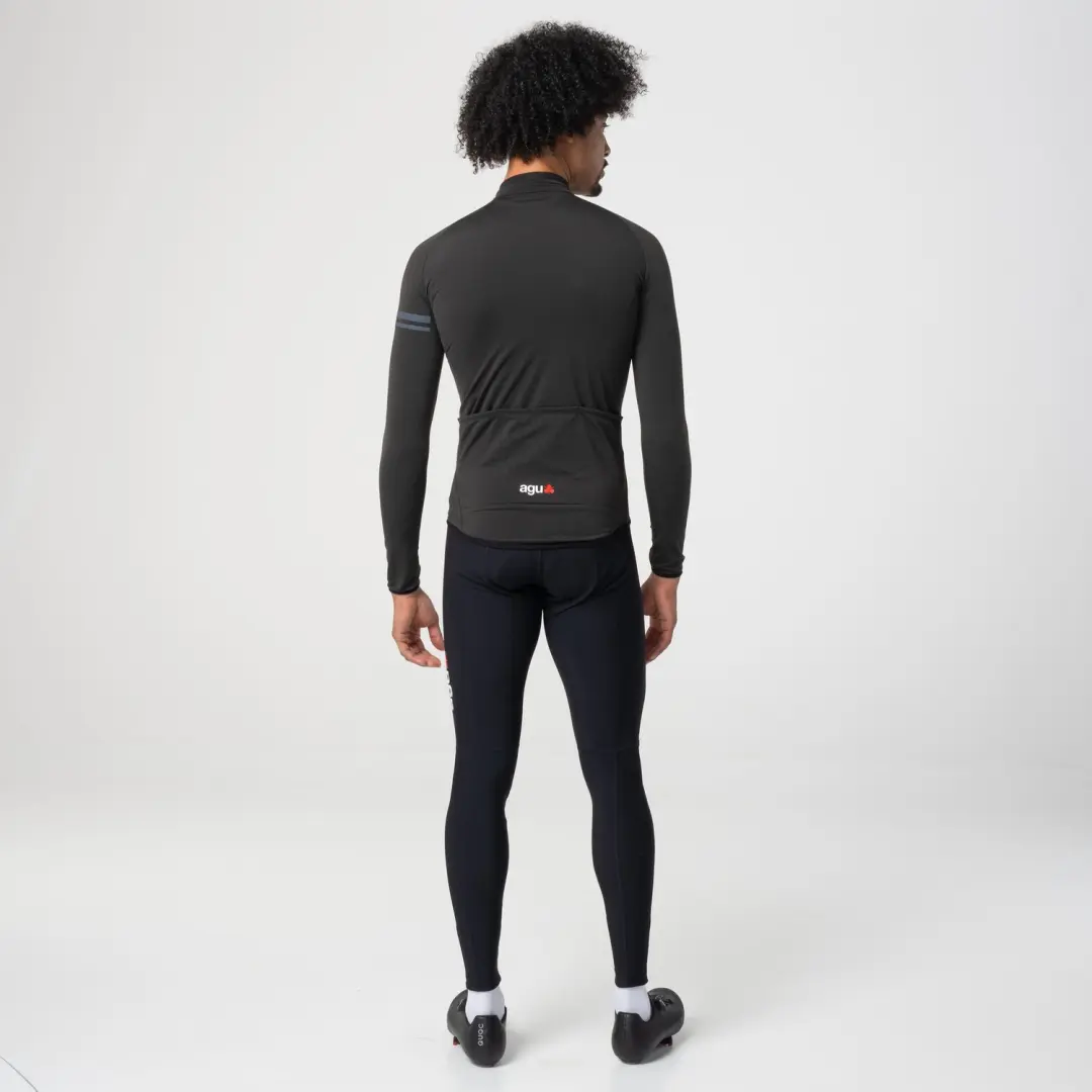 AGU Essential Thermo Fietsshirt Heren XXXL - Zwart - afbeelding 6 van 6