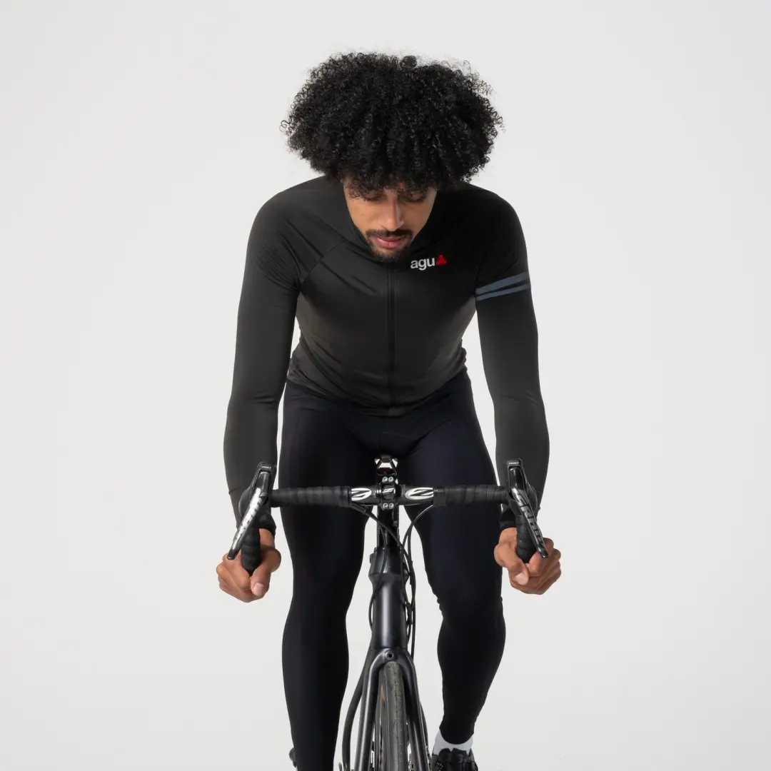 AGU Essential Thermo Fietsshirt Heren XXXL - Zwart - afbeelding 5 van 6