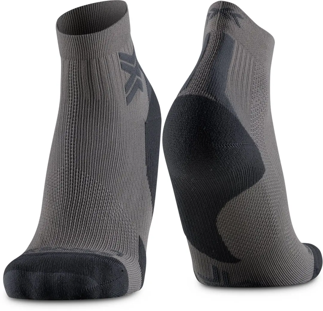 X-Bionic Run Discover Enkel Sokken Regenwolk/Zwart - afbeelding 3 van 3