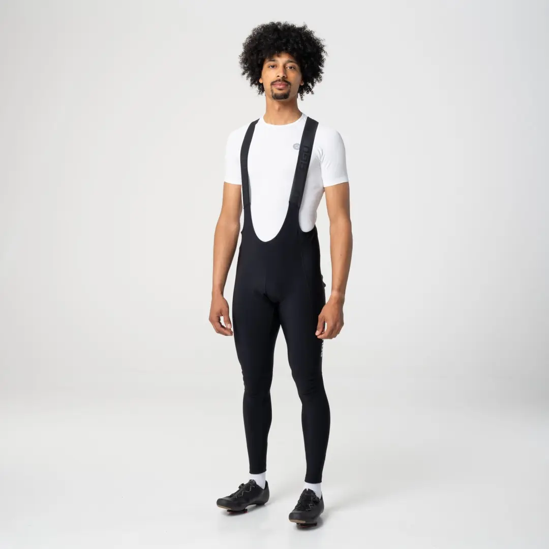 AGU Essential Bibtight Warme Fietsbroek Heren - Zwart XXXL - afbeelding 3 van 6