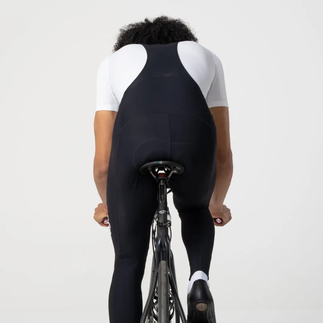 AGU Essential Bibtight Warme Fietsbroek Heren - Zwart XXXL - afbeelding 4 van 6