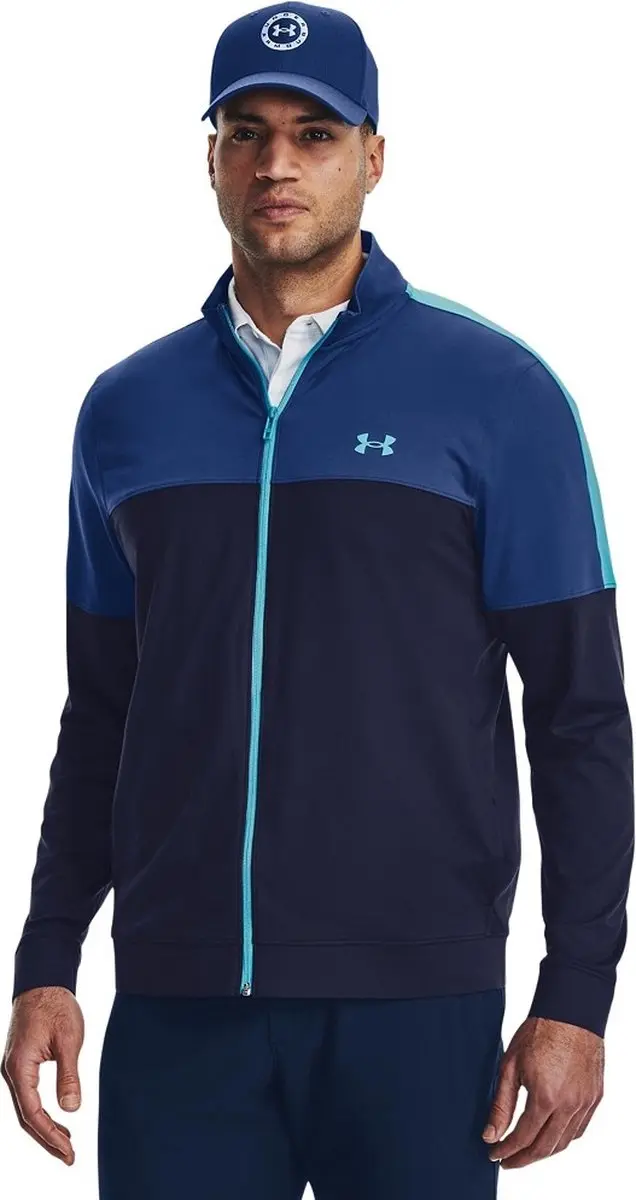 UA Storm Midlayer FZ-Midnight Navy / Blue Mirage / Glacier Blue