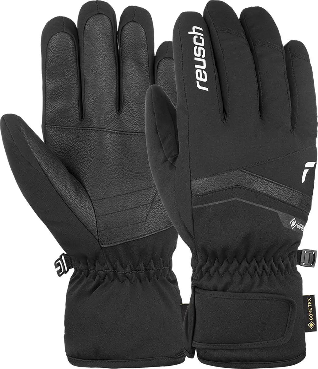 Reusch Fergus GTX Skihandschoenen 10.5 - Zwart/Wit - afbeelding 5 van 6
