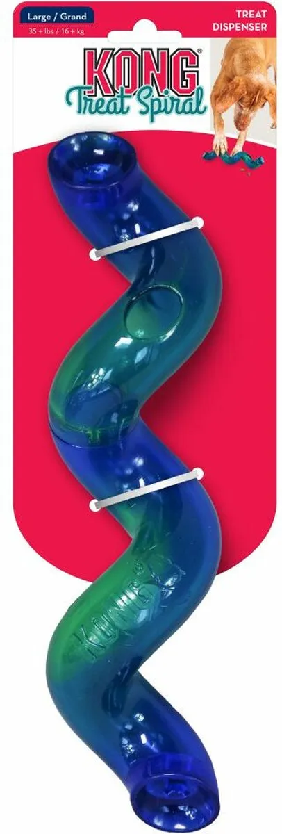 KONG Treat Spiral Stick Assorti S - Blauw