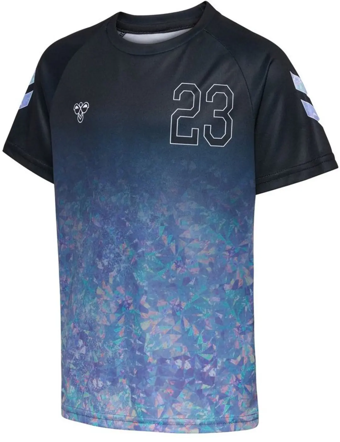 Hummel Shimmer Kindertrui & Short - Zwart - afbeelding 3 van 3
