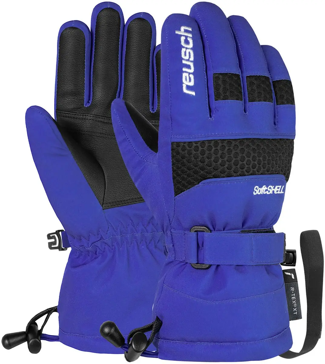 Warme Kinder Skiwanten R-TEX XT Blauw/Zwart