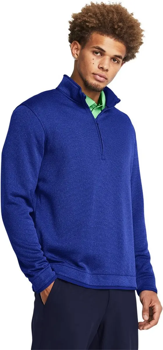 UA Storm SweaterFleece QZ LB-Royal / Royal / Black