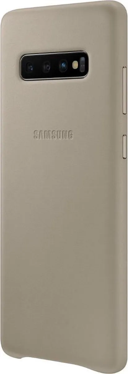 Samsung Lederen Cover S10+ - Grijs - afbeelding 6 van 6