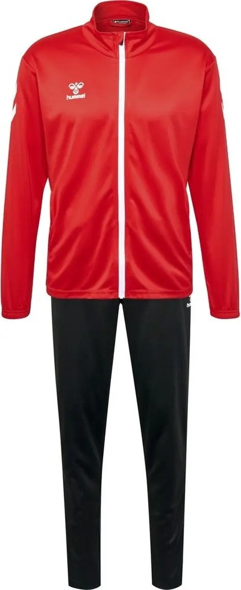 Hummel Herren Trainingsanzug hmlLOGO Suit Zweiteiler Sportanzug > Hummel Mann Tr