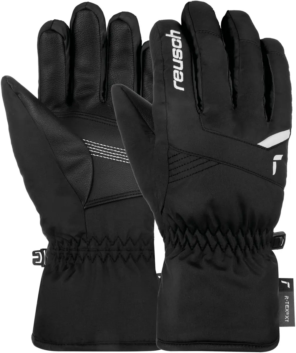 Reusch Bennet R-TEX XT Junior Skihandschoenen - Zwart/Wit - afbeelding 4 van 6