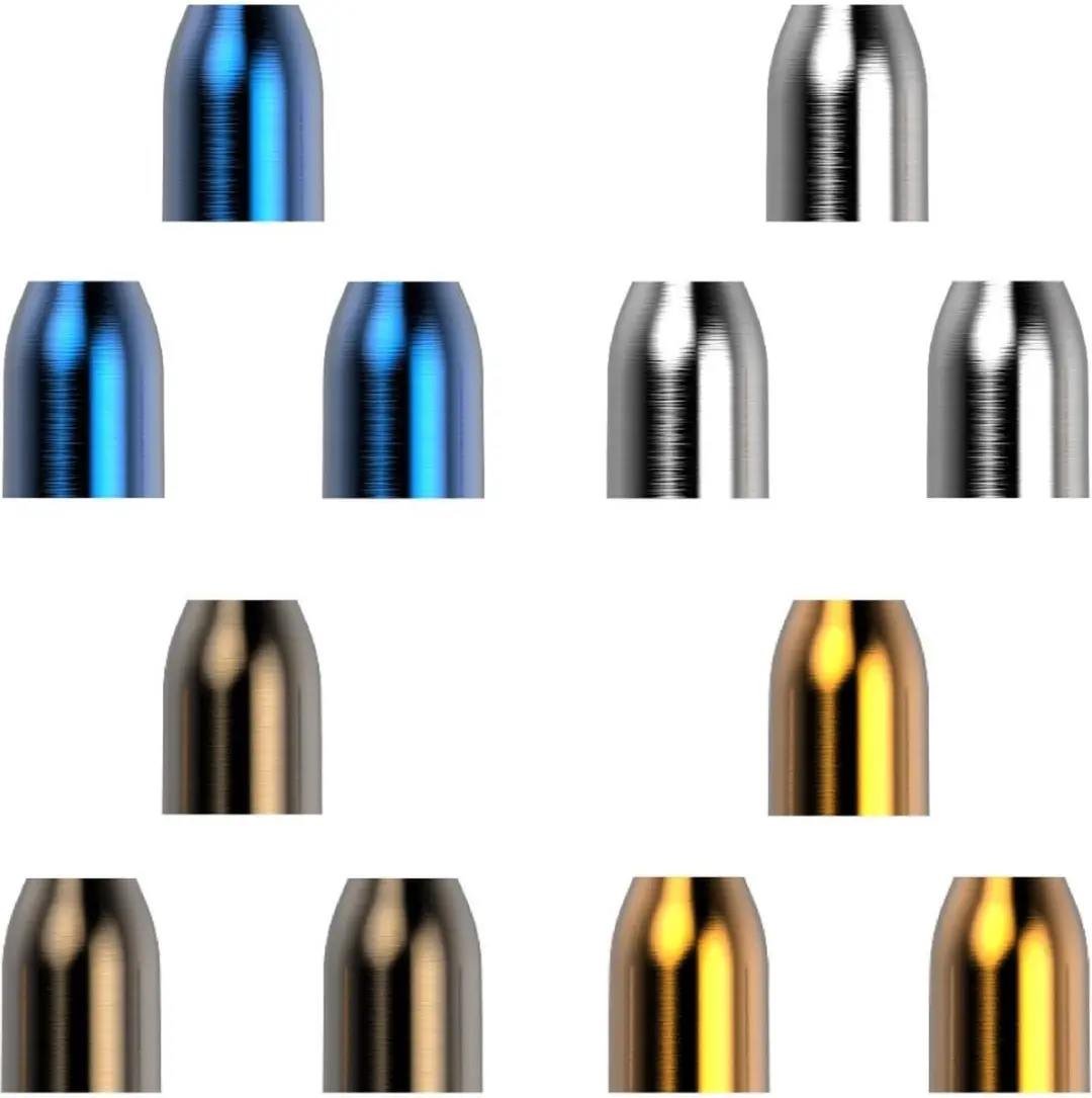 L-Style DMC Metal Champagne Rings Pink