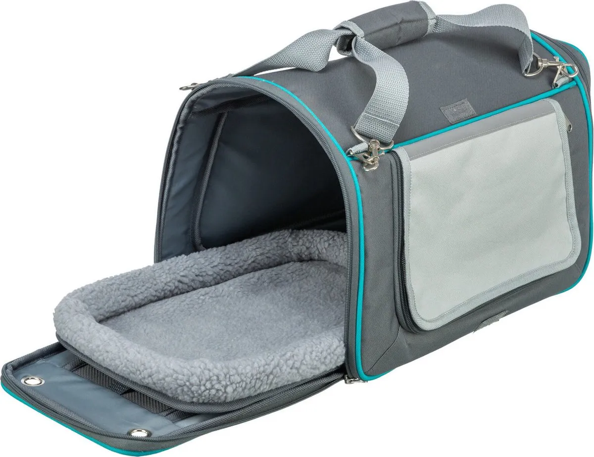 Trixie Woon- en Transporttas Hond - 40x27x28cm - Grijs