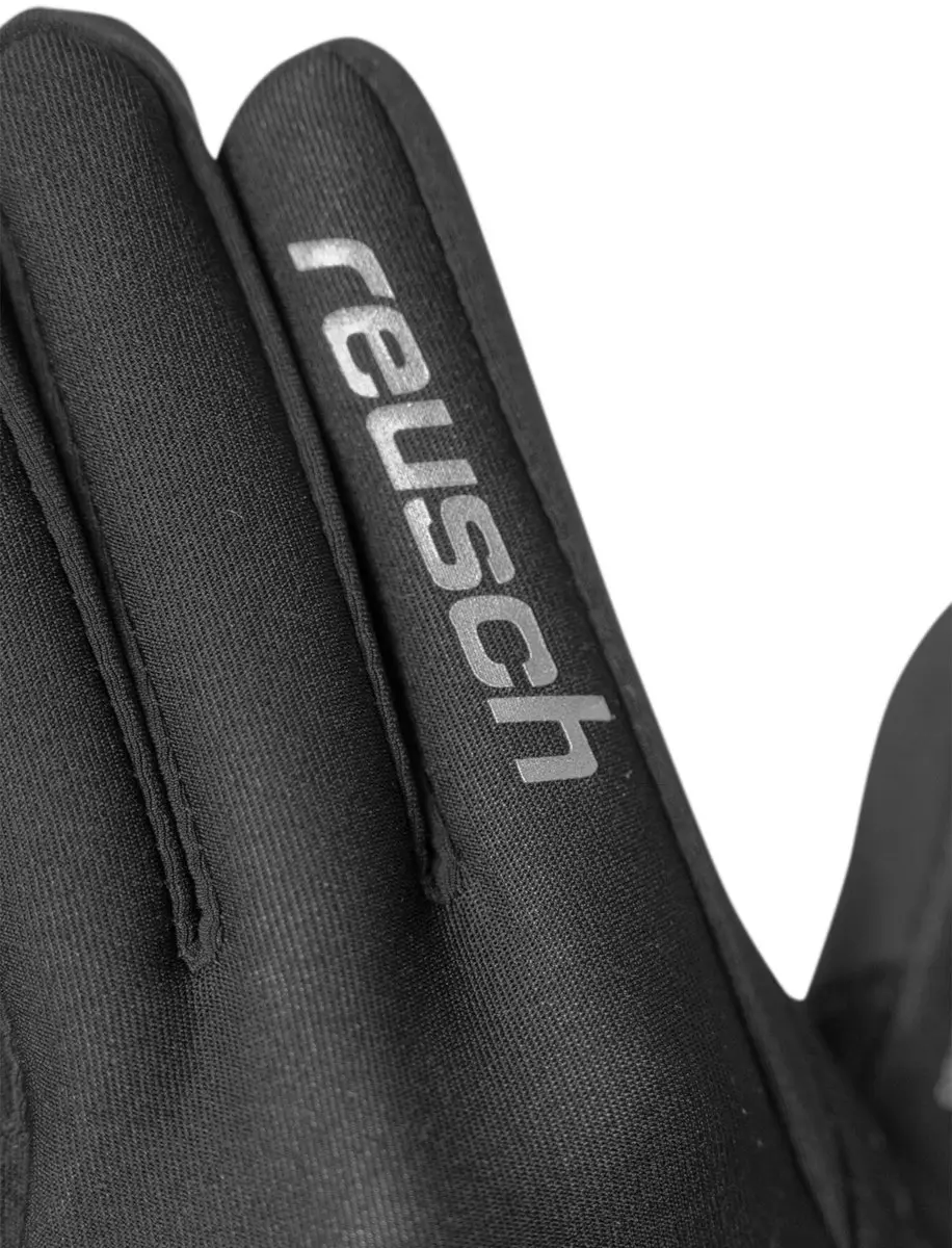 Reusch Karayel Windstopper Touch-Tec Junior Handschoenen - Zwart-Zilver - afbeelding 5 van 6