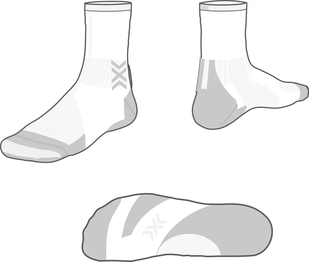 X-Bionic X-Socks Discover Hardloopsokken 39-41 - afbeelding 5 van 6