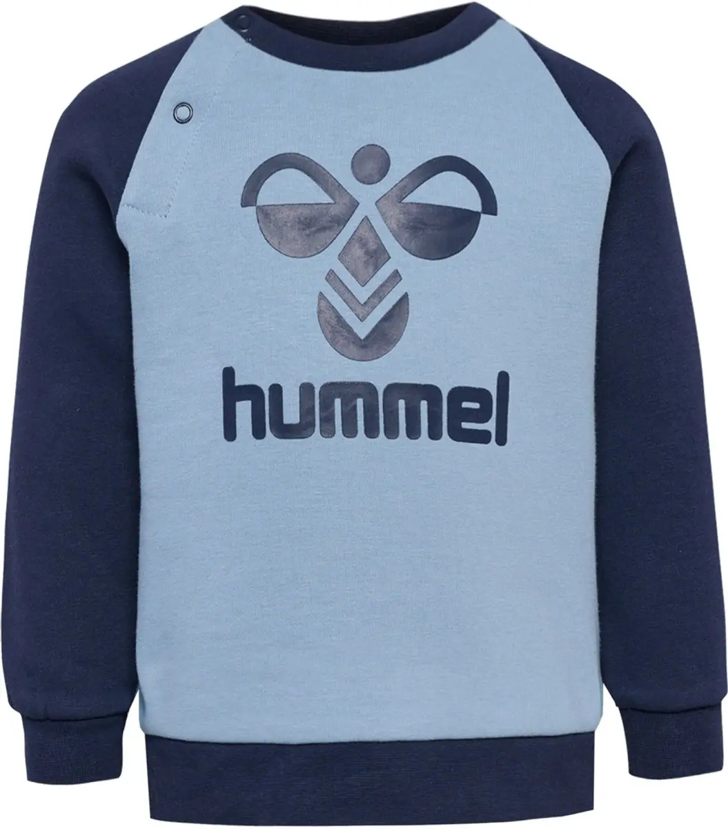 Hummel Humming Crewsuit 226361 - Black Iris/Faded Denim - afbeelding 2 van 3