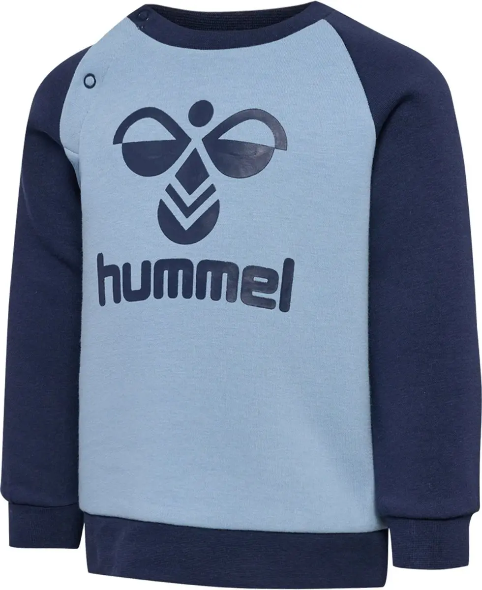 Hummel Humming Crewsuit 226361 - Black Iris/Faded Denim - afbeelding 3 van 3