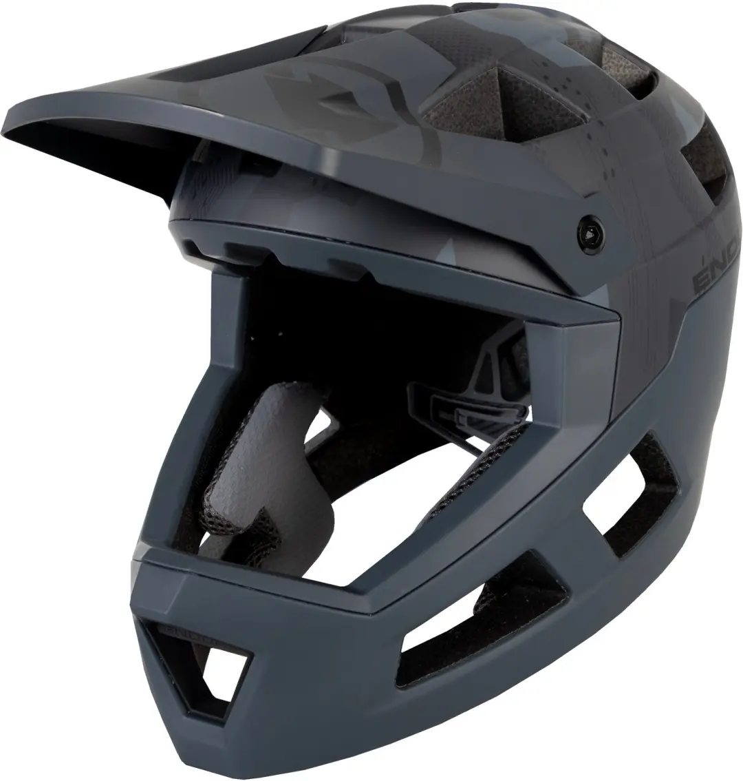 Endura Singletrack Downhillhelm Grijs Kinderen
