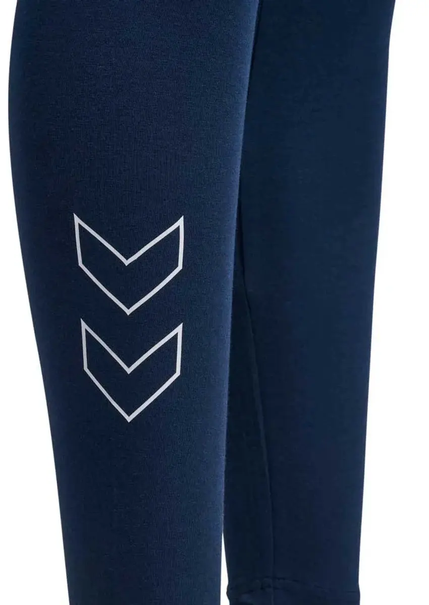Hummel Elemental Cotton Hw Tights DRESS BLUES - afbeelding 6 van 6