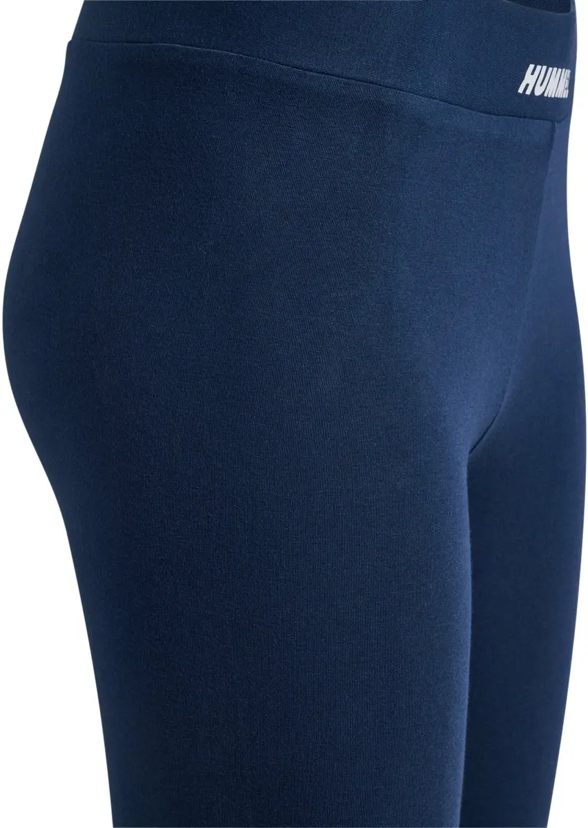 Hummel Elemental Cotton Hw Tights DRESS BLUES - afbeelding 4 van 6