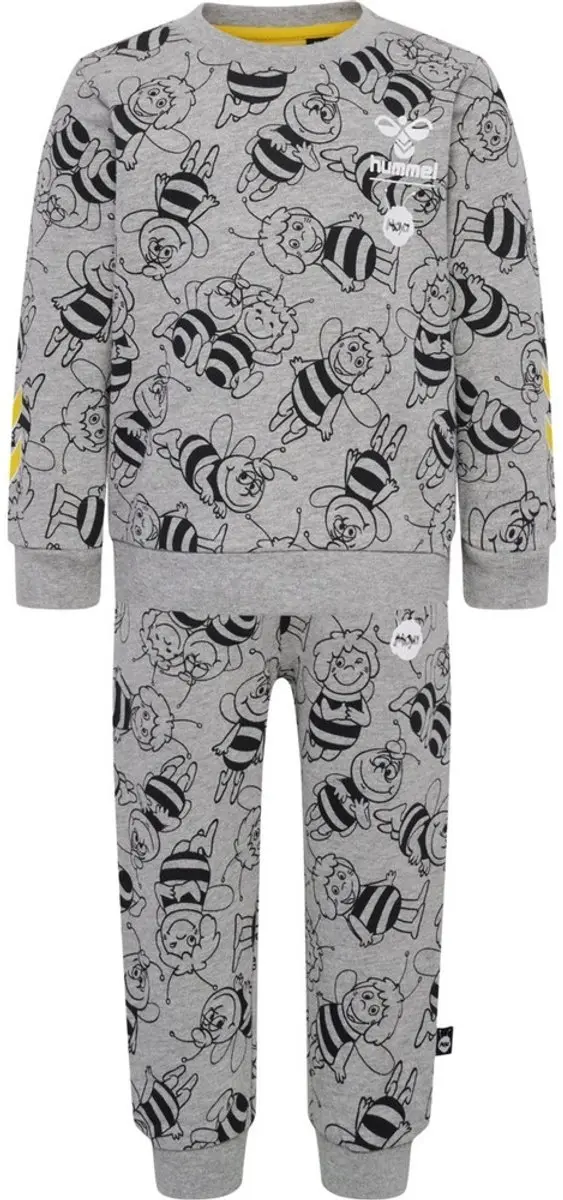 Hummel kindertrainingspak Hmlmaya Aop Crewsuit 216932