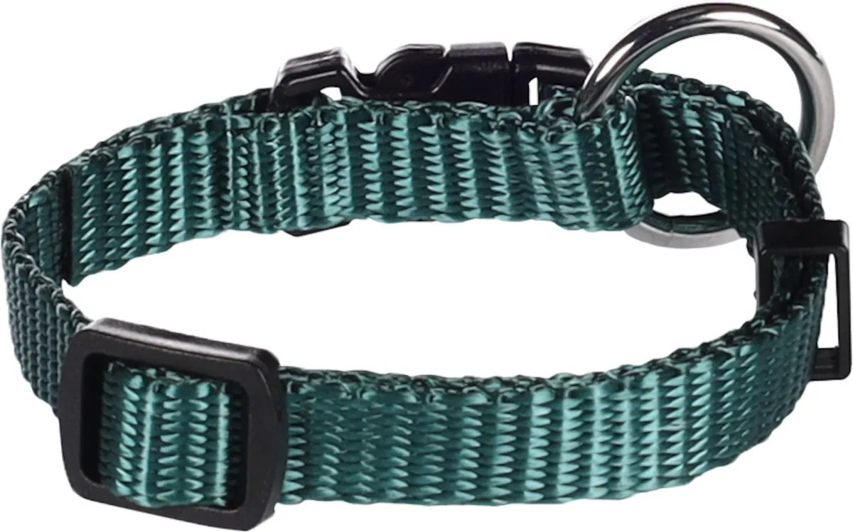Flamingo Ziggi Halsband - Donkergroen XXS 15-25cm
