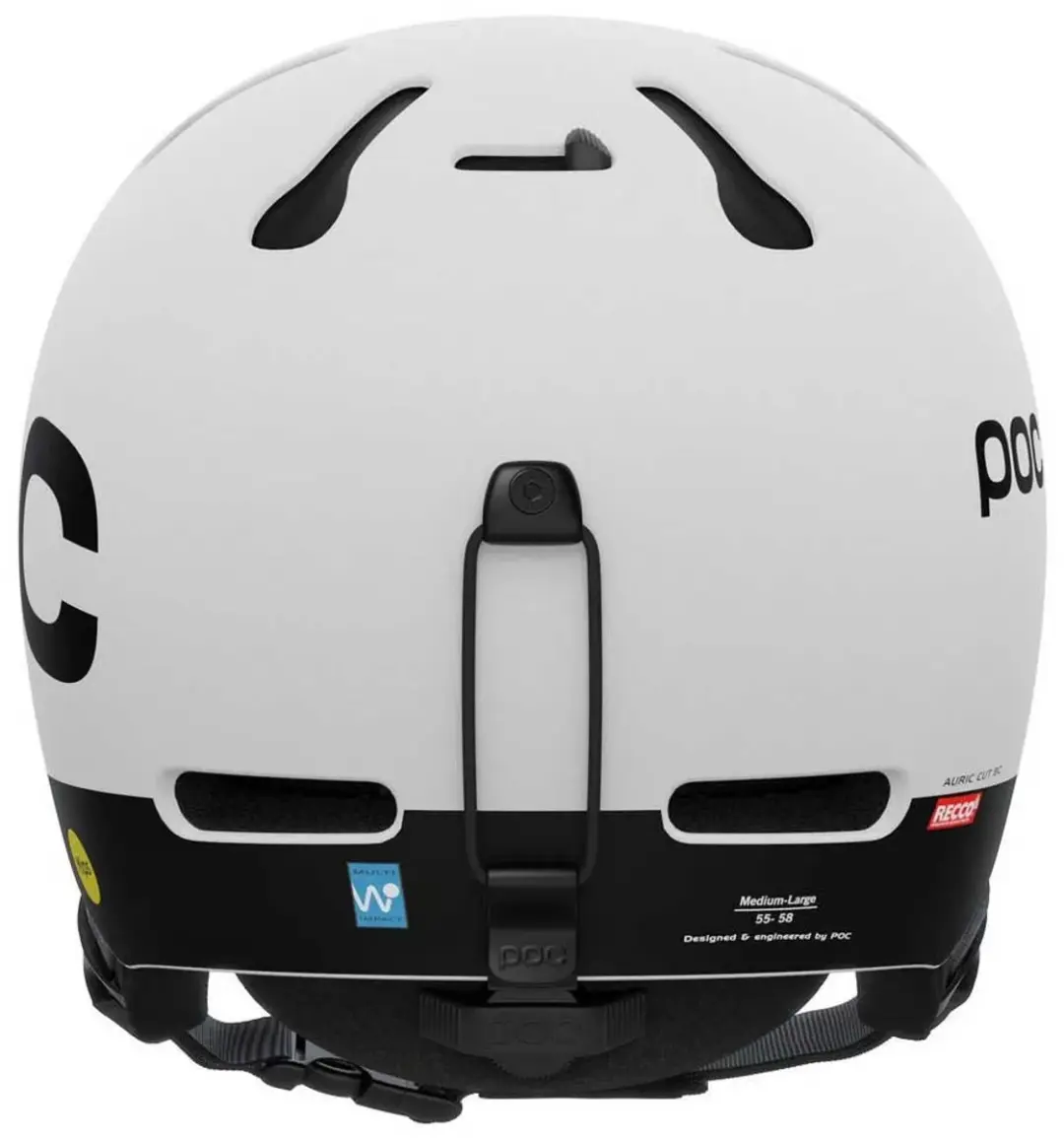 POC Auric Cut BC MIPS Helm - Hydrogen White - XL-XXL - afbeelding 3 van 6