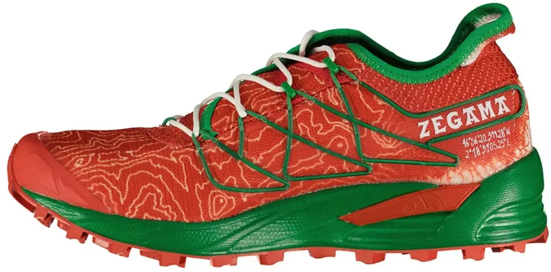 La Sportiva Mutant Trailschoenen - 39.5 - Rood/ Groen - afbeelding 4 van 4