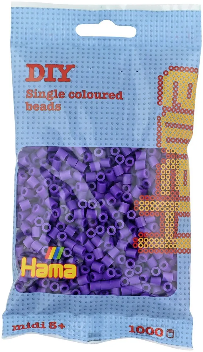 Hama Midi Strijkkralen Lavendel 1000 Stuks