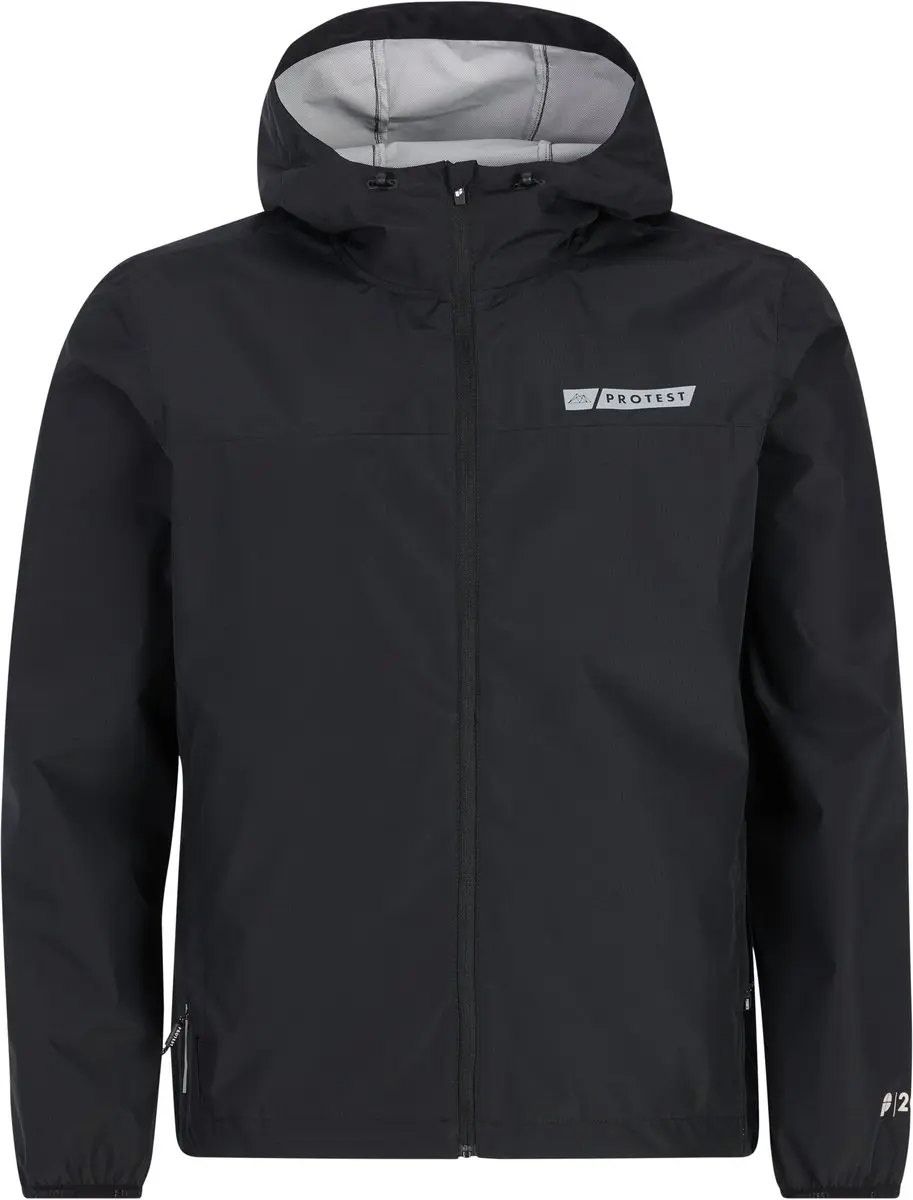 Protest Prtmoil Heren Regenjas True Black