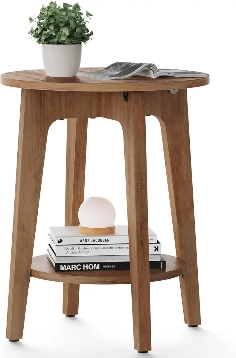 Songmics LET283T41 Ronde Bijzettafel